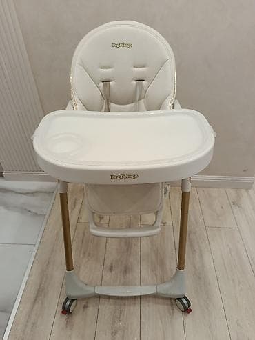me: Стульчик для кормления Peg Perego Prima Pappa Follow Me, цвет белый с — 2