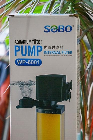 аквариум насос: Внутренний аквариумный фильтр Sobo WP-6001 Практически новый, в — 2