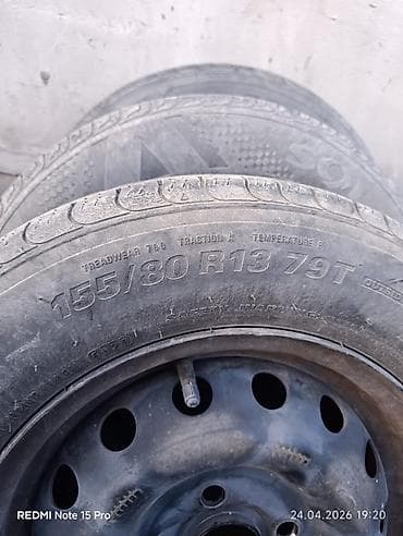диска к3: Колеса в сборе 155 / 80 / R 13, Лето, Комплект, Легковые, Железные, отверстий - 4 — 2