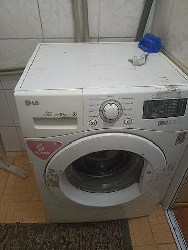 technics sl: Стиральная машина LG Inverter Direct Drive 8 кг, фронтальная загрузка — 3
