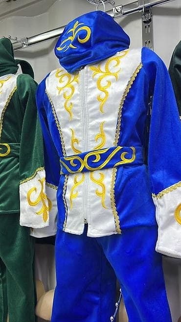 Балдардын кийим-кечелери жана бут кийимдери: Детские национальные костюмы для мальчиков Размеры 28/38 - Комплект — 2