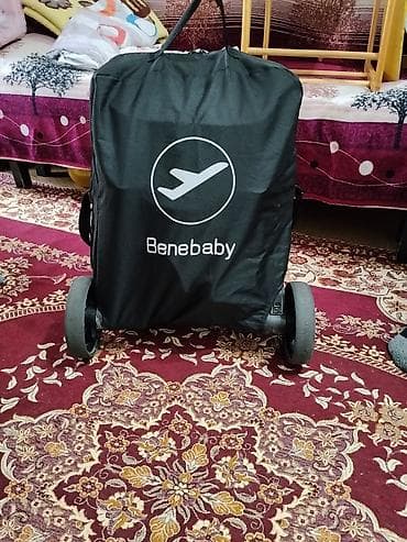 second hend: Коляска, цвет - Фиолетовый, Б/у — 4