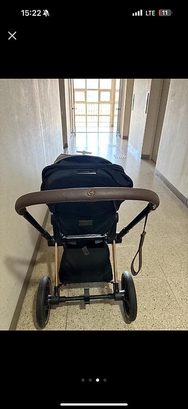 коляски cybex: Коляска, Cybex, цвет - Черный, Б/у — 5