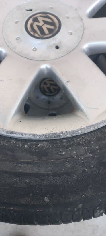 диски и шины на ваз: Колеса в сборе 195 / 65 / R 15, Лето, Б/у, Легковые, Железные, отверстий - 5 — 2