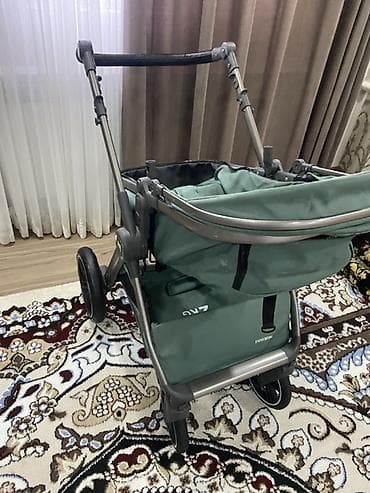 Прогулочная коляска Ining baby, цвет зелёный (khaki/forest),новае