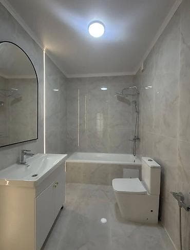 sky: 2 комнаты, 64 м², Кок-Жар ж/м Элитка, 10 этаж, Дизайнерский ремонт — 10