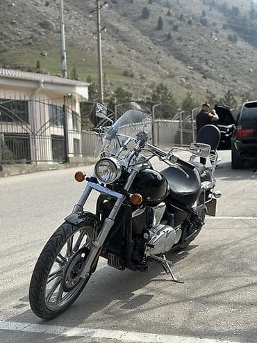 мото чопер: Чоппер Kawasaki, 900 куб. см, Бензин, Взрослый — 2