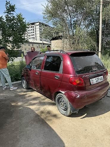 Унаа сатуу: Daewoo Matiz: 2007 г., 0.8 л, Кол менен иштөөчү, Бензин, Хетчбек — 3