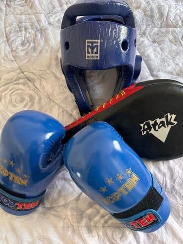 футы для тхэквондо: Набор для единоборств (таэквондо/кикбоксинг/бои с полной защитой) — 3