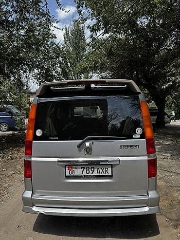 машины до 100к: Honda Stepwgn: 2002 г., 2 л, Автомат, Газ, Минивэн — 7