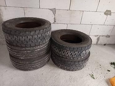 асфальт рез: Bridgestone R-DRIVE 002 — грузовые шины для задний и ведущей оси — 8