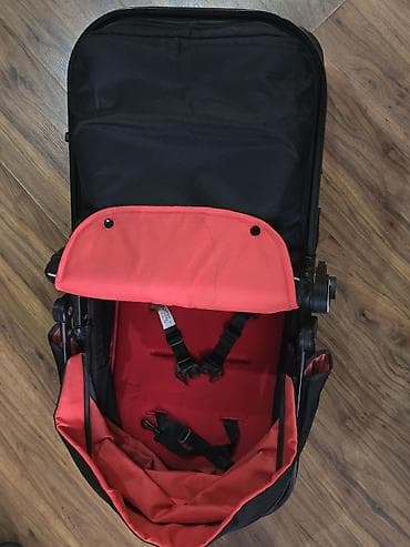 коляска белеко: Балдар арабасы, түсү - Кара — 5