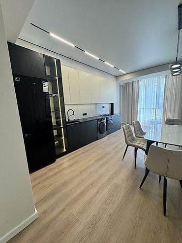 жк немецкий квартал: 2 комнаты, 72 м², Асанбай мкр Элитка, 14 этаж, Евроремонт — 6