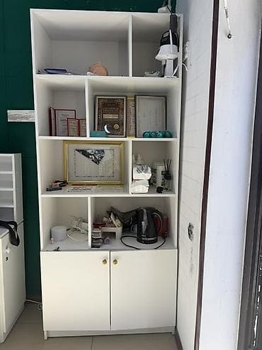 мебел для офис: Комплект офисной мебели, Шкаф, цвет - Белый — 4