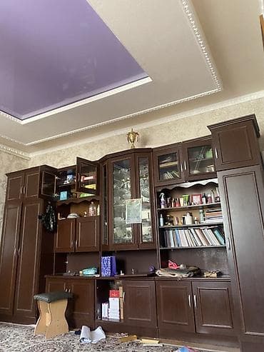 Стенка-шкаф, Тип стенки-шкафа: Модульная, Для зала, Особенности: С отделением под телевизор — 1