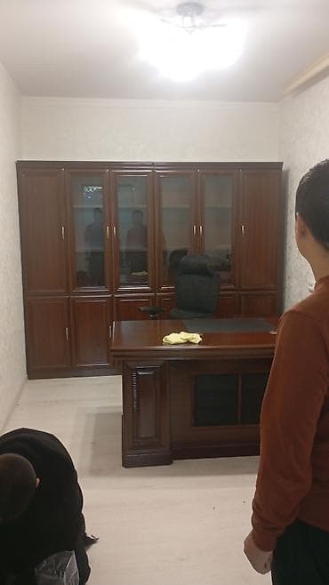 пенал кухонный: Комплект офисной мебели, Шкаф, МДФ, цвет - Коричневый — 3