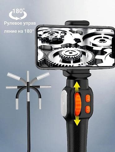 elm327 bluetooth: Эндоскоп(2метра) автомобильный для смартфона (iOS/Android) - Диаметр — 2