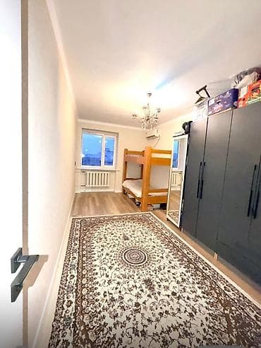ош базар кв: 2 комнаты, 47 м², Ошский рынок / базар 104 серия, 4 этаж, Свежий ремонт — 4