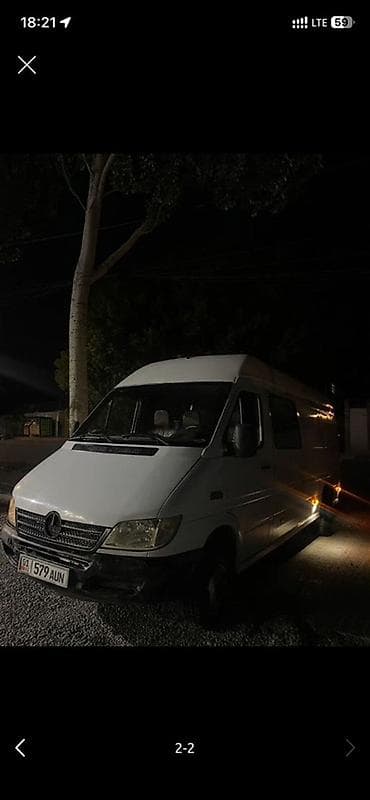 каракол жарнамасы: Mercedes-Benz Спринтер: 2005 г., Дизель — 2