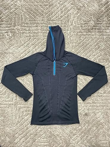 nike tech: Gym shark -Термокофта с капюшоном для тренировок - Спортивная кофта с — 1