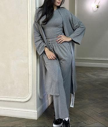 slim patch: Домашний костюм, Халат, Трикотаж, Китай — 1