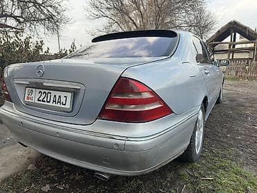 мерс сшка: Mercedes-Benz S-Class: 1999 г., 5 л, Автомат, Бензин, Седан — 5