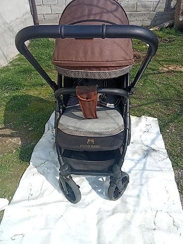 Коляскалар: Прогулочная коляска INING BABY - Удобное сиденье с регулируемой — 4