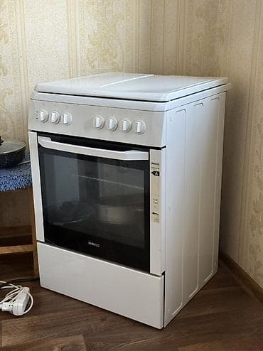 Техника для кухни: Электрические плиты, Beko, Б/у, Напольная, Механическая — 1