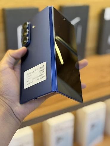 mi home: Samsung Galaxy Z Fold7, Б/у, 256 ГБ, цвет - Синий, В рассрочку — 3