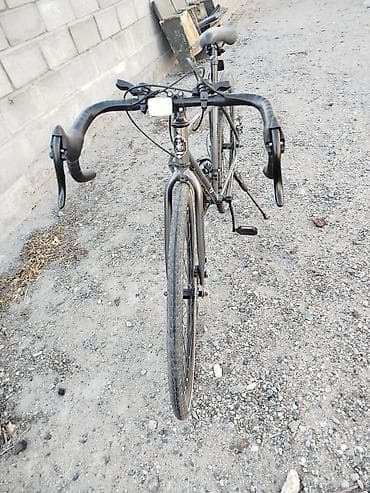 фикс вел: Городской/гравийный велосипед с рулём «бараном» Основные — 2