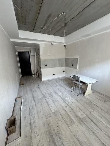 студия комната: 20 м², Без мебели — 1