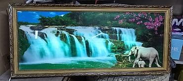 mf doom: Светомузыкальная картина / панно «Водопад и слоны» Продаю красивую — 1