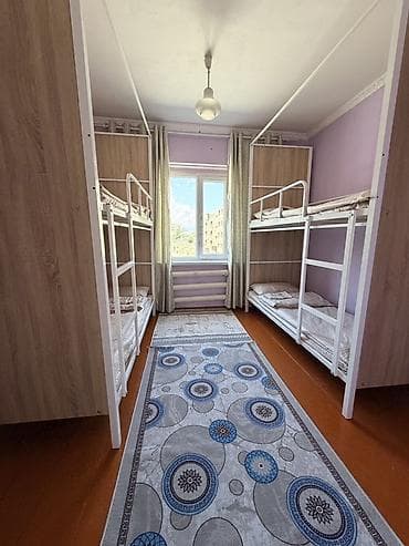osh city: Хостел «Подушка» — уютные многоместные комнаты с двухъярусными — 2
