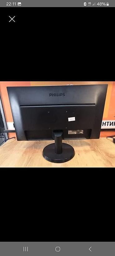 macbook air 2012: Монитор, Philips, Б/у, LED, 23" - 24" — 1