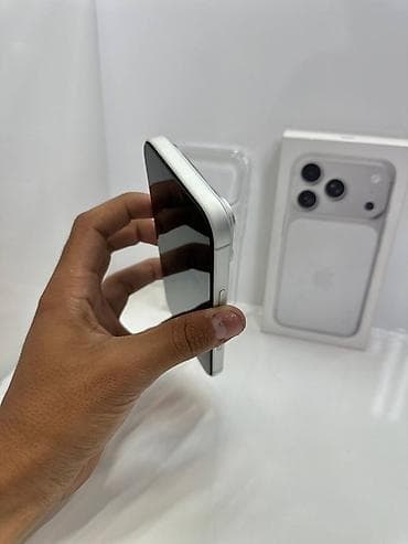 пйфон 16 про: IPhone в серебристо-белом цвете с коробкой. Характеристики и — 2