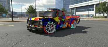 климат контроль на одиссей: Тюнингованный пикап-дрифт-кар в стиле шоу-кара. Особенности: - Яркий — 1