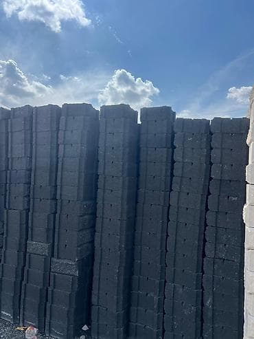 кирпич скупка: Пескоблок Рваный, Заборный, 150x400x200, Бесплатная доставка — 8