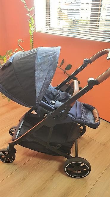 для новорожденных: Детская коляска-трансформер 3 в 1 (люлька + прогулочный блок + — 3