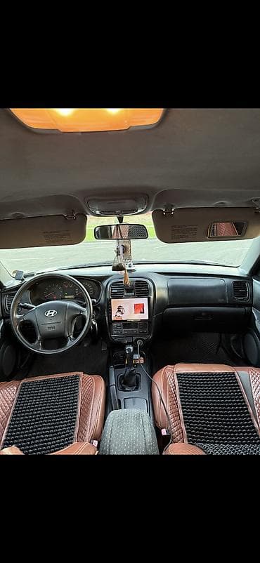 orange sonata: Hyundai Sonata: 2004 г., Автомат, Бензин, Седан — 5