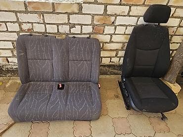 Комплект сидений, Ткань, текстиль, Mercedes-Benz 2006 г., Б/у, Оригинал, Германия