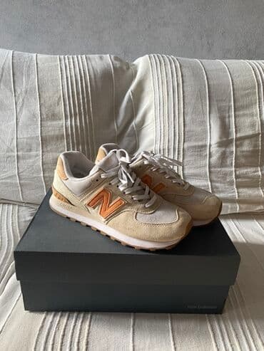 шерстяные кофты женские больших размеров: Кроссовки, 37, 37.5, 38, New Balance, Новый, цвет - Бежевый, Самовывоз — 3