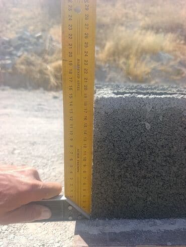 пескоблочный: Пескоблок Гладкий, Заборный, 150x190x390, Платная доставка — 1