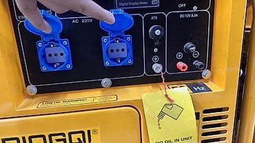 Генераторы: Дизельный генератор DINGQI Silent Generator 5.0 kW Основные — 3