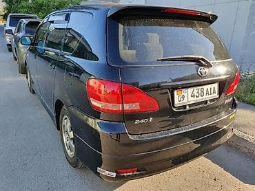 велюровое: Toyota Ipsum: 2003 г., 2.4 л, Автомат, Бензин, Минивэн — 4