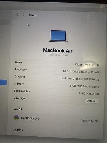 м1 макбук: Для учебы, Intel Core i5, ОЗУ, RAM: 8 ГБ — 4