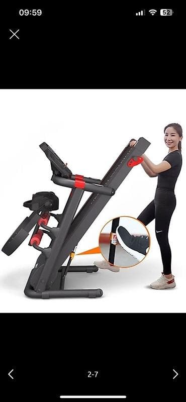 электро самокады: Беговая дорожка Health Walking — домашний кардиотренажёр нового — 7