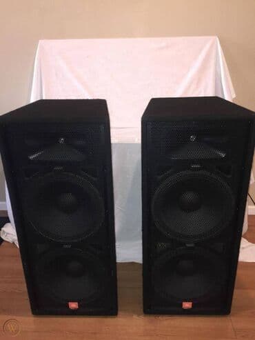 акустические системы со встроенным фонариком с сабвуфером: JBL SF25 (JRX 225) Продается только парой . ЦЕНА ЗА ПАРУ (2 ШТ) !!! — 1