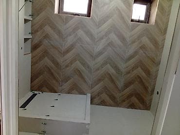 Отделка ванных комнат и душевых «под ключ» Профессиональная укладка