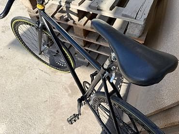 fixed gear: Шоссейный велосипед, Lespo, Рама M (156 - 178 см), Б/у — 3