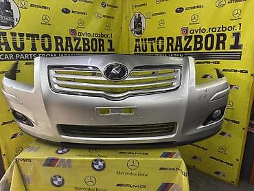 таета авесис: Бампер Toyota, Б/у, Оригинал — 1